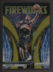 Devin Booker [Gold Prizm] Basketball Cards 2021 Panini Prizm Fireworks Prices