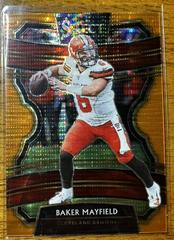 Baker Mayfield [Orange Pulsar Prizm] Football Cards 2019 Panini Select Prices