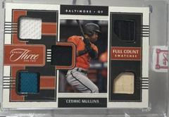 Cedric Mullins Baseball Cards 2022 Panini Three and Two Full Count Swatches Prices
