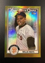 Willie Mays [Gold] #LG-6 Baseball Cards 2023 Topps Legends of the Game Prices