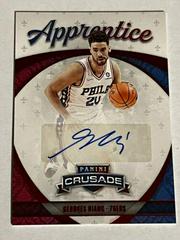 Georges Niang [Red] Basketball Cards 2021 Panini Chronicles Apprentice Signatures Prices