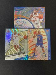 Obi Toppin [Fractal] Basketball Cards 2020 Panini Revolution Rookie Autographs Prices