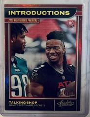 Bijan Robinson, Jalen Carter [Spectrum Red] #6 Football Cards 2023 Panini Absolute Introductions Prices