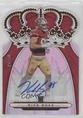 Nick Bosa [Autograph] Football Cards 2019 Panini Chronicles Crown Royale Prices
