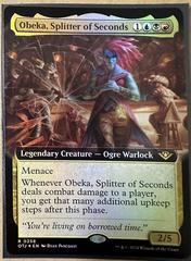 Obeka, Splitter of Seconds [Foil] #358 Magic Outlaws of Thunder Junction Prices