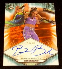 Bianca Belair [Orange] #A-BB Wrestling Cards 2021 Topps WWE Autographs Prices