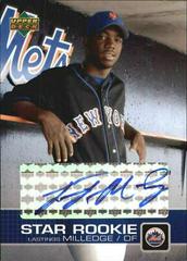 Lastings Milledge [Autograph] Baseball Cards 2003 Upper Deck Prospect Premieres Prices