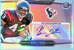 Ben Tate [Autograph] #146 Football Cards 2010 Topps Platinum Prices