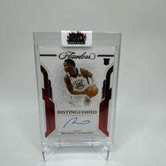 Bennedict Mathurin #28 Basketball Cards 2022 Panini Flawless Distinguished Auto Prices