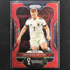 Kevin De Bruyne [Choice Red] #19 Soccer Cards 2022 Panini Prizm World Cup Prices