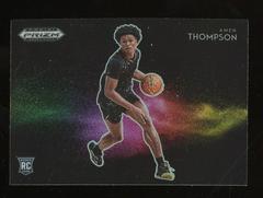 Amen Thompson #10 Basketball Cards 2023 Panini Prizm Draft Picks Black Color Blast Prices