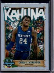 Chris Livingston #TBK-17 Basketball Cards 2022 Bowman Chrome University The Big Kahuna Prices