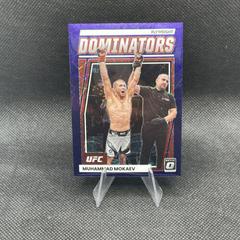Muhammad Mokaev [Purple Velocity] #13 Ufc Cards 2023 Panini Donruss Optic UFC Dominators Prices