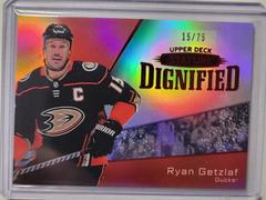 Ryan Getzlaf [Red] Hockey Cards 2022 Upper Deck Stature Dignified Prices