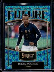 Jules Kounde [Peacock] #4 Soccer Cards 2022 Panini Select FIFA Future Prices
