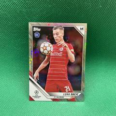 Luka Sucic [Starball] Soccer Cards 2021 Topps UEFA Champions League Prices