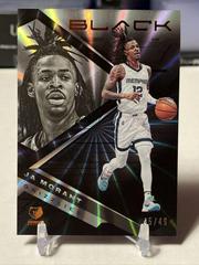 Ja Morant [Copper] #39 Basketball Cards 2021 Panini Black Prices
