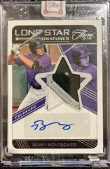 Benny Montgomery #LSS-BM Baseball Cards 2022 Panini Three and Two Lone Star Signatures Prices