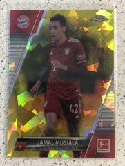 Jamal Musiala [Yellow] Soccer Cards 2021 Topps Chrome Bundesliga Sapphire Prices