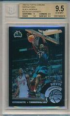 Kevin Garnett [Black Refractor] Basketball Cards 2002 Topps Chrome Prices
