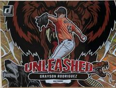 Grayson Rodriguez [Gold] #U15 Baseball Cards 2023 Panini Donruss Unleashed Prices