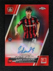 Zidan Sertdemir [Red] #BCA-ZS Soccer Cards 2021 Topps Chrome Bundesliga Autographs Prices