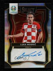 Luka Modric #SI-LM Soccer Cards 2020 Panini Select UEFA Euro Signatures Prices