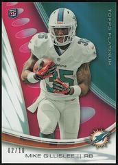 Mike Gillislee [Pink Refractor] Football Cards 2013 Topps Platinum Prices