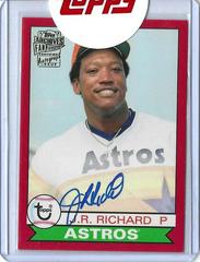 J.R. Richard [Red Border] Baseball Cards 2016 Topps Archives Fan Favorites Autograph Prices