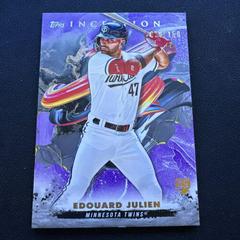 Edouard Julien [Purple] #102 Baseball Cards 2023 Topps Inception Prices