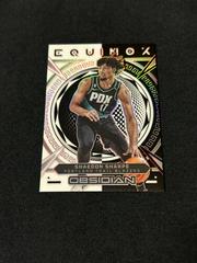 Shaedon Sharpe [Red] #20 Basketball Cards 2022 Panini Obsidian Equinox Prices