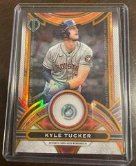 Kyle Tucker [Orange] #SOA-KT Baseball Cards 2023 Topps Tribute Stamp of Approval Relics Prices