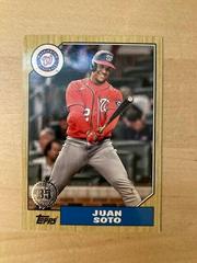 Juan Soto #87TBU-22 Baseball Cards 2022 Topps Update 1987 Prices