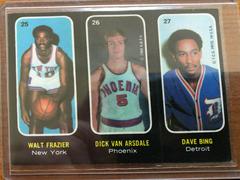 Frazier 25, Van Arsdale 26, Bing 27 Basketball Cards 1971 Topps Stickers Prices
