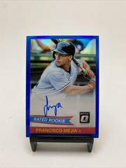 Francisco Mejia [Blue] Baseball Cards 2018 Panini Donruss Optic Rated Rookie Retro 1984 Signatures Prices