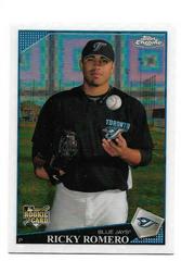 Ricky Romero [Xfractor] #193 Baseball Cards 2009 Topps Chrome Prices
