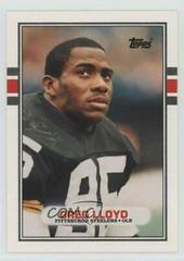 Greg Lloyd Football Cards 1989 Topps Traded Prices