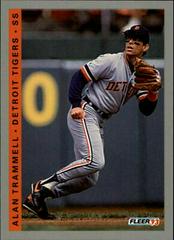 Alan Trammell Baseball Cards 1993 Fleer Prices