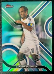Landon Donovan [Aqua] #101 Soccer Cards 2022 Finest MLS Prices