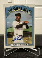 Jazz CHISHOLM Real One Autographs #ROA-JCH Baseball Cards 2021 Topps Heritage Real One Autographs Prices