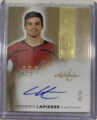 Hendrix Lapierre [Gold Autograph] Hockey Cards 2021 Upper Deck The Cup Rookie Class of 2022 Prices