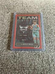 LaMelo Ball [Red] #17 Basketball Cards 2022 Panini Origins Team Prices