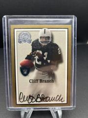 Cliff Branch [Autograph] Football Cards 2000 Fleer Greats of the Game Autographs Prices