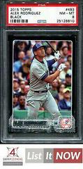 Alex Rodriguez [Black] #493 Baseball Cards 2015 Topps Prices