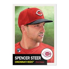 Spencer Steer Baseball Cards 2023 Topps Living Prices