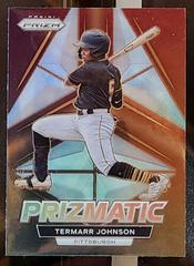 Termarr Johnson #P20 Baseball Cards 2023 Panini Prizm Prizmatic Prices