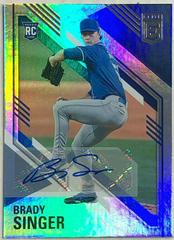 Brady Singer [Blue] #8 Baseball Cards 2021 Panini Chronicles Elite Prices
