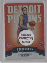 Bruce Brown [Red] Basketball Cards 2018 Panini Dominion Prices