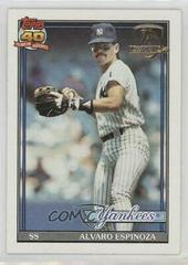Alvaro Espinoza #28 Baseball Cards 1991 Topps Desert Shield Prices