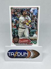 Ronald Acuna Jr. [SP Variation] Baseball Cards 2023 Topps Holiday Prices